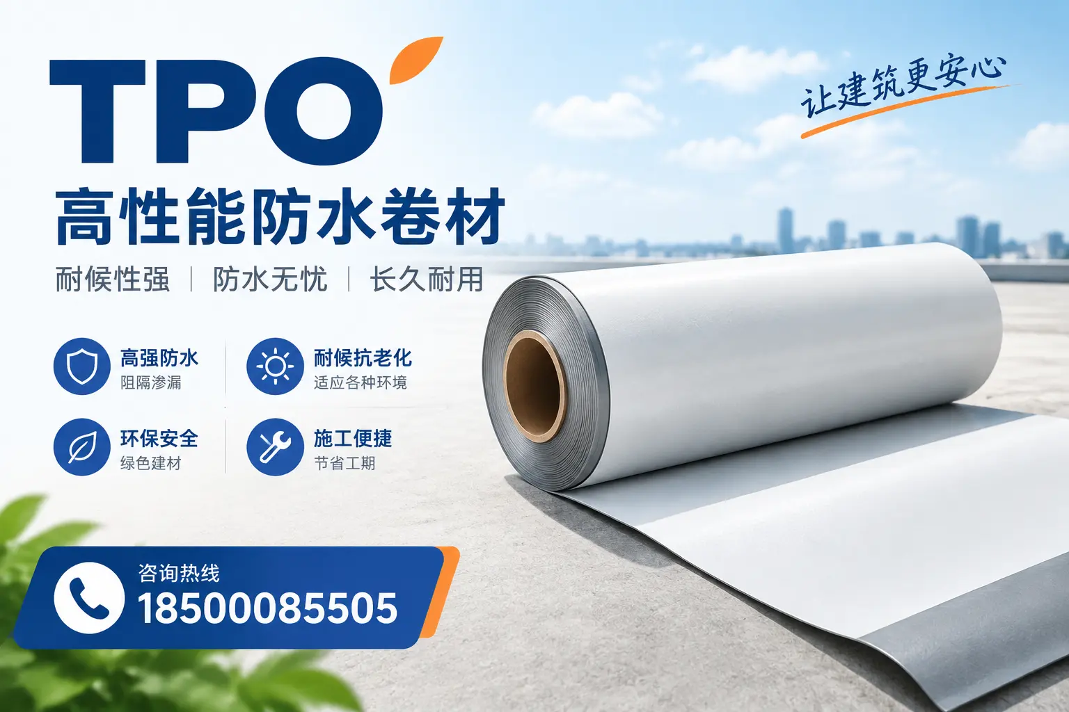 TPO材料在重庆城区的应用及其优势解析